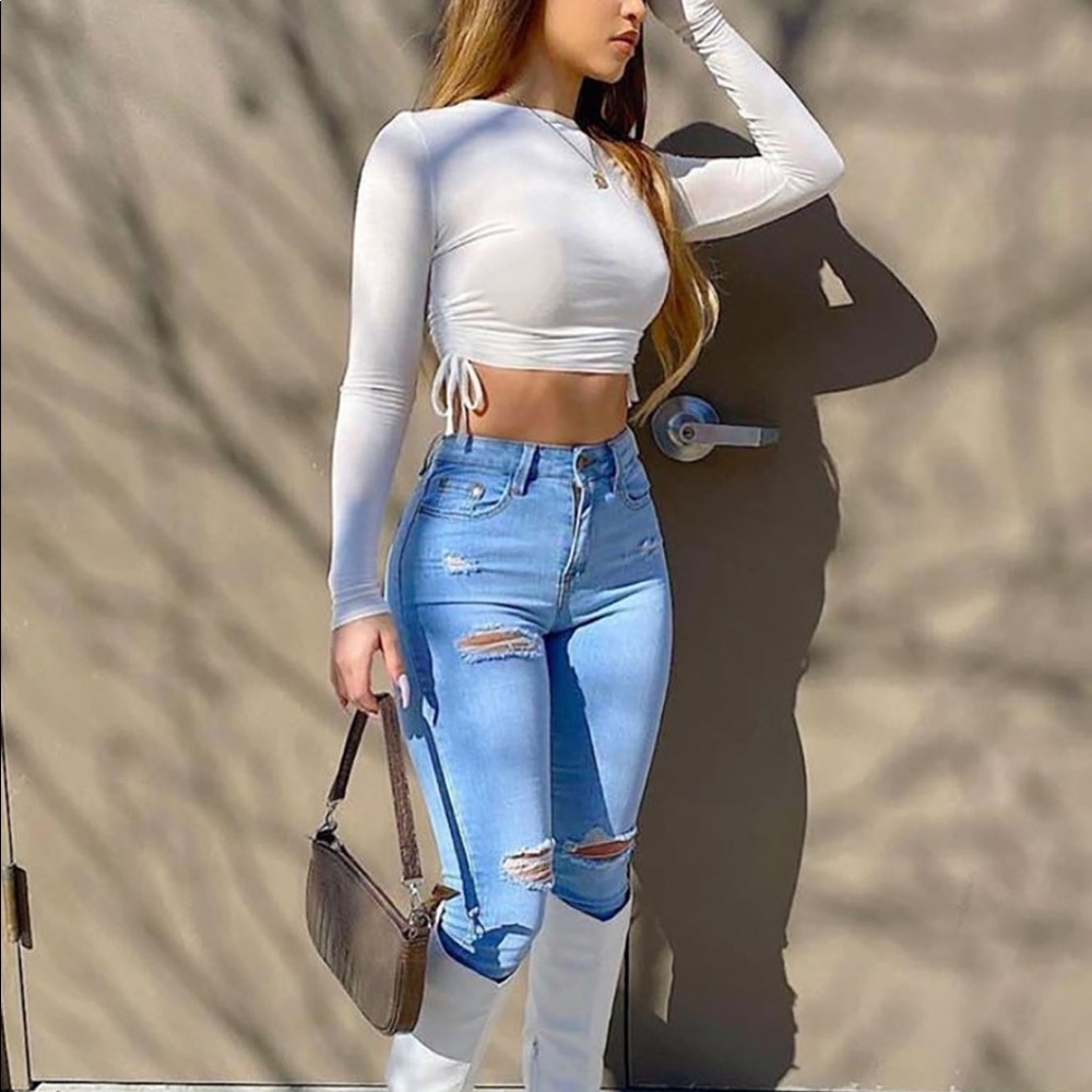 💙🦋fashion nova jeans🦋💙 - Picture 2 of 11